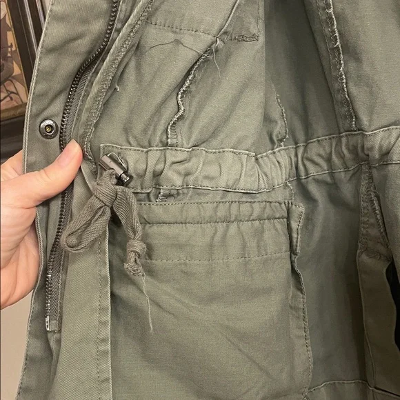 a.n.a Utility Jacket in Olive Green - Picture 6 of 13